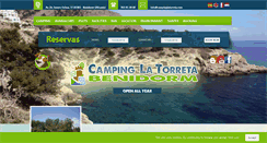 Desktop Screenshot of campinglatorreta.com